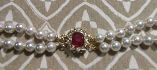 Collar Doble Perlas Mallorca