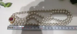 Collar Doble Perlas Mallorca