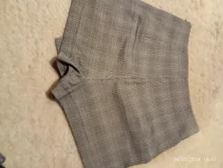 Pantaloncino corto a quadri tg S