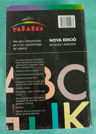 Diccionari Tabarca Castellano - Valenciano