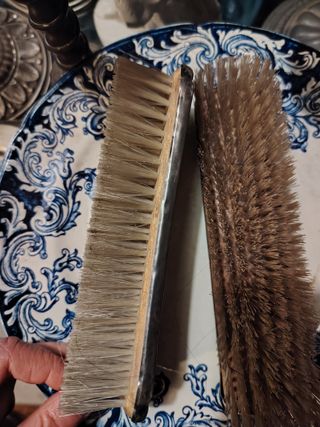 Set antico spazzole mai usate