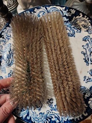 Set antico spazzole mai usate