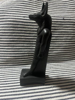 Estatua Egipcia Anubis Negra