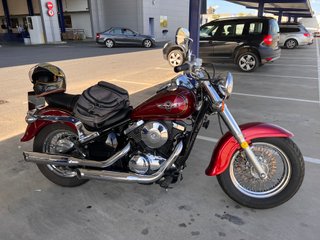 Kawasaki Vulcan 800 Custom Roja
