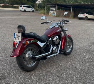 Kawasaki Vulcan 800 Custom Roja