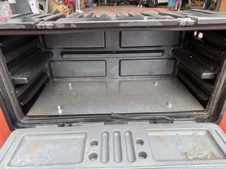 Caja herramientas camión exterior