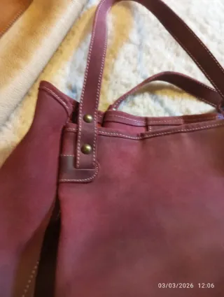 Borsa in pelle artigianale