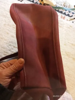 Borsa in pelle artigianale