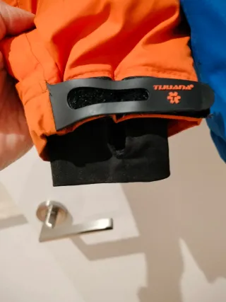 Chaqueta y pantalón Nieve Talla 14 Naranja/Azul