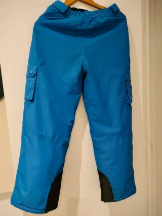 Chaqueta y pantalón Nieve Talla 14 Naranja/Azul