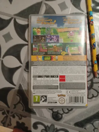 Pokémon let's go Pikachu para Nintendo Switch