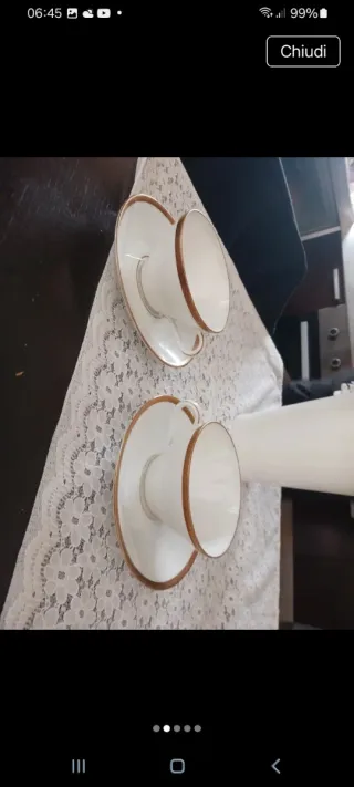 Tazze Richard Ginori in porcellana