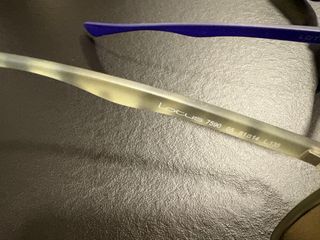 Gafas de sol Lotus azules y dorado