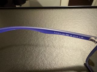 Gafas de sol Lotus azules y dorado