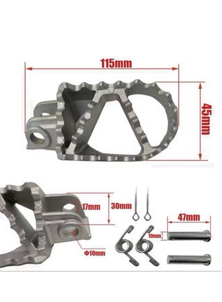 Estriberas moto para KTM Husqvarna Beta Gas Gas