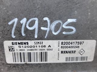 Renault 1072343 centralita 8200400246 clio ii fase