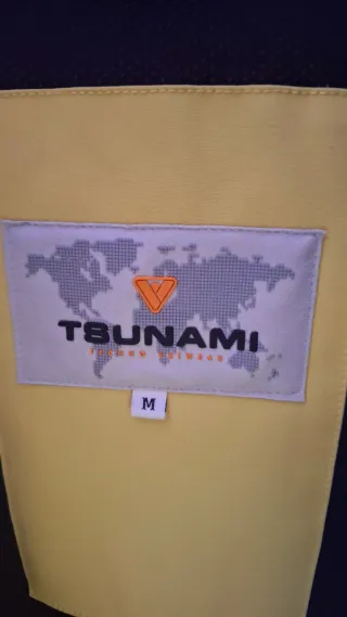 Tuta da sci Tsunami gialla e nera