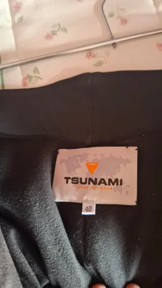 Tuta da sci Tsunami gialla e nera