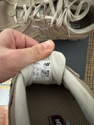 Zapatillas New Balance Beige/Gris