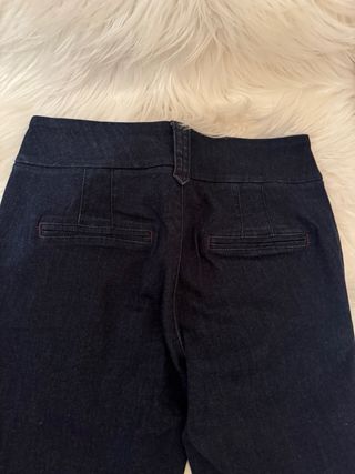 Pantalón Massimo Dutti Talla 36 Azul