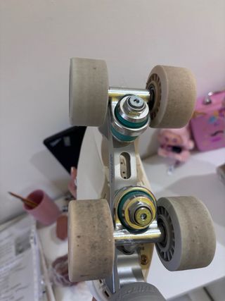 Patines blancos Esencia