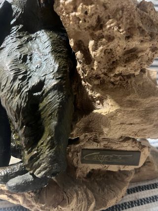 Escultura Toni Camps Bronce y Piedra