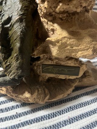 Escultura Toni Camps Bronce y Piedra