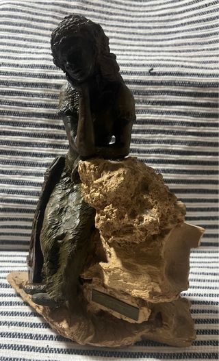 Escultura Toni Camps Bronce y Piedra