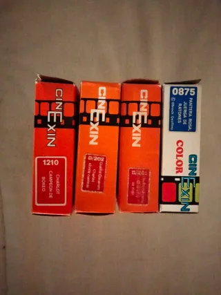 Lote 4 Cintas Cinexin para Víctor