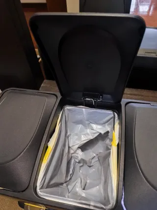 Cubo reciclaje Well Home 3 compartimentos