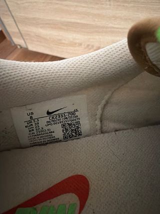 Zapatillas Nike Mujer Marrón y Blanco