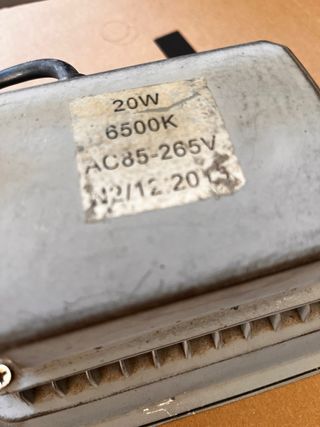 Focos LED para exterior