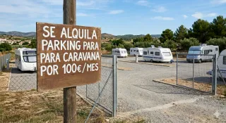 JIJONA ALQUILO PARKING CARAVANA