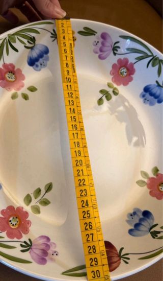 Piatto fondo Richard Ginori 30 cm decorato