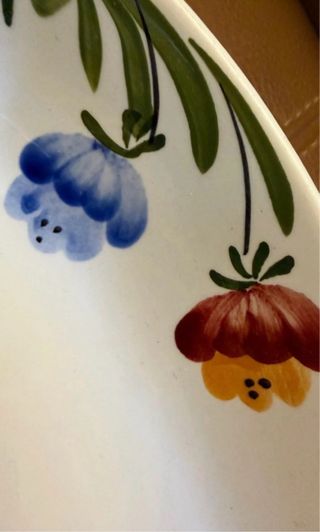 Piatto fondo Richard Ginori 30 cm decorato