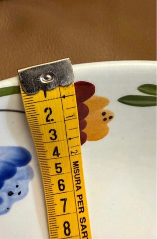 Piatto fondo Richard Ginori 30 cm decorato