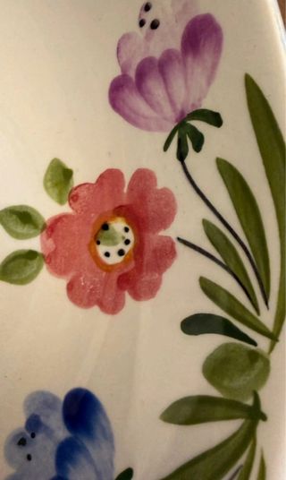 Piatto fondo Richard Ginori 30 cm decorato