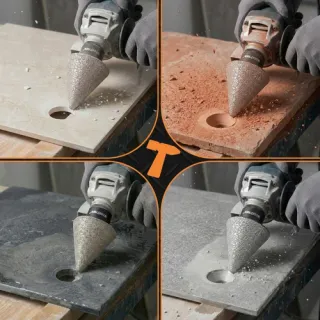 Fresa Conica Diamantata M14