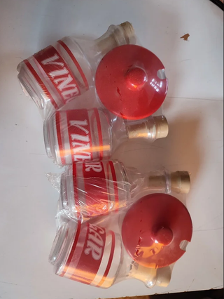 Set 3 Contenitori Olio Aceto Formaggio