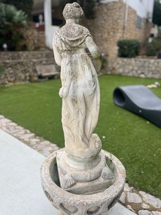 Escultura de Jardín Vintage piedra Mármol