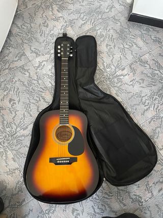Chitarra Acustica con Custodia