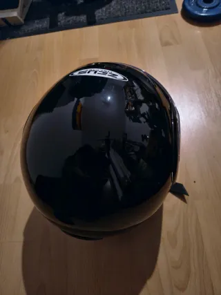 Casco Integral Negro Zeus