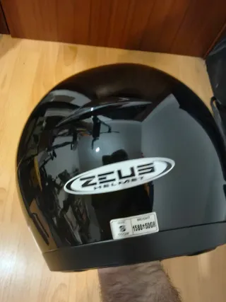 Casco Integral Negro Zeus