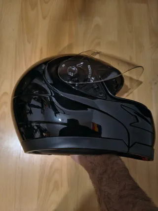 Casco Integral Negro Zeus