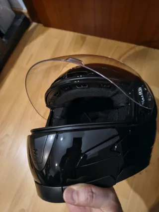 Casco Integral Negro Zeus