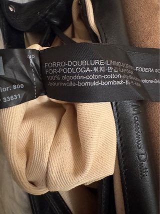 Bolso Piel Negro Massimo Dutti