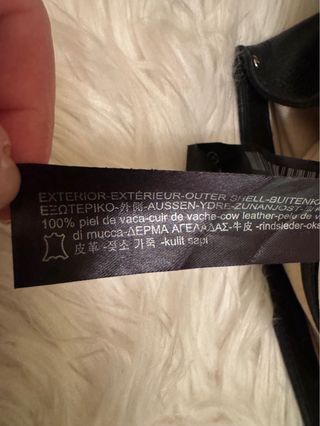 Bolso Piel Negro Massimo Dutti