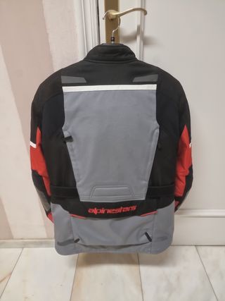 Conjunto moto chaqueta pantalón alpinest