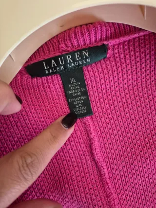 Cardigan Lauren Ralph Lauren Rosa
