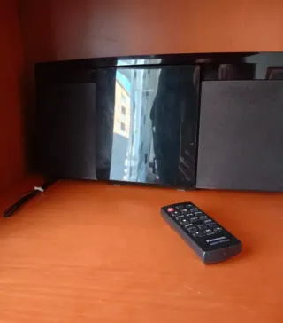 Minicadena Panasonic Negra